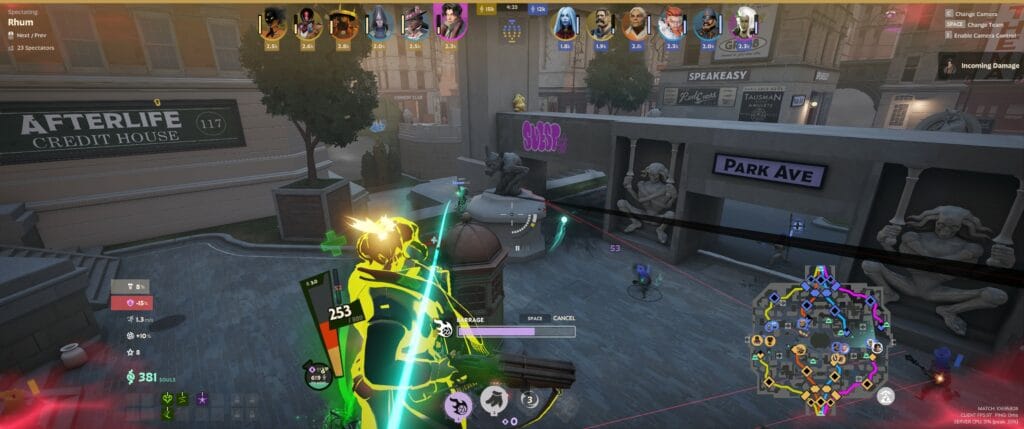 Beta Deadlock Pocket lane pushing