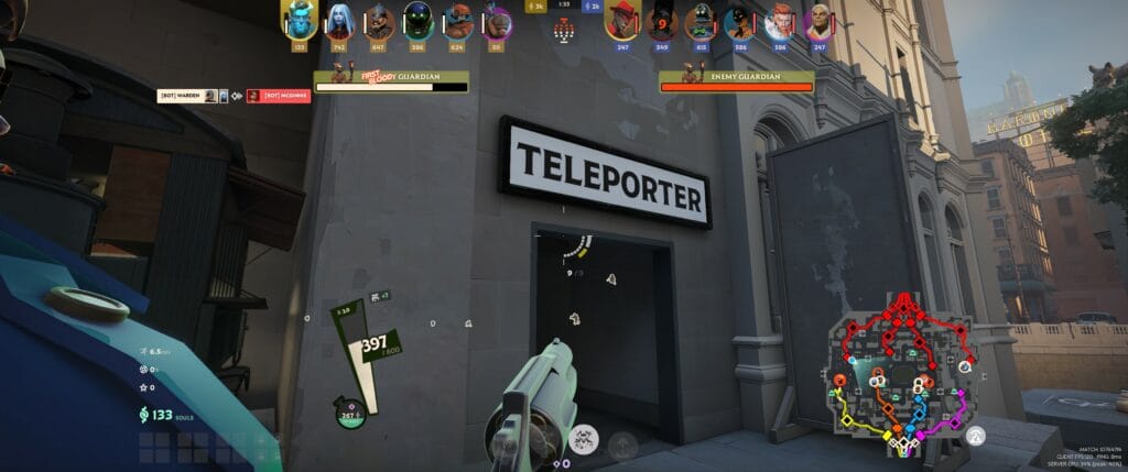 Beta Deadlock Teleporters