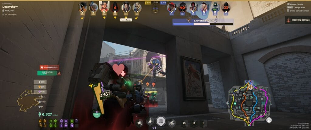 Beta Deadlock McGinnis Attacking the Patron with Team 