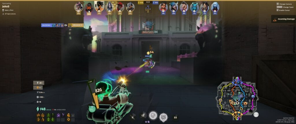 Beta Deadlock Haze Behind cosmic vail
