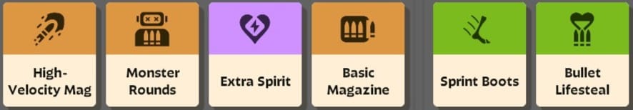 Beta Deadlock Laning Items from the Item shop